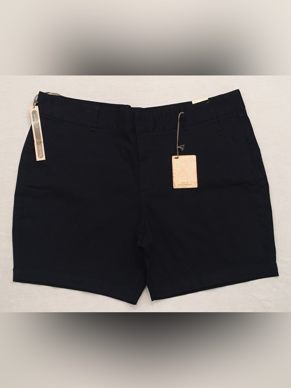 Hybrid & Co Classic Black Bermuda Shorts Size 11 NWT